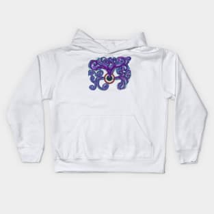 Exploding orb Kids Hoodie